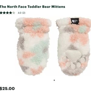 NWT  The North Face Littles Bear Mitt